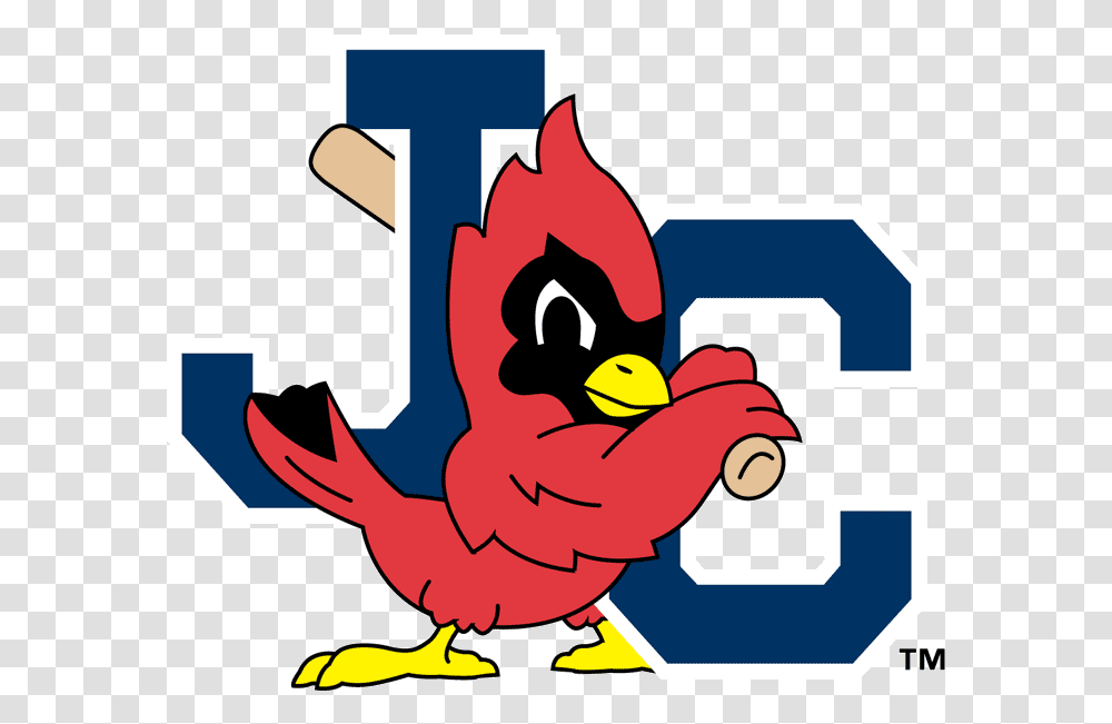 The Birdist Grading Bird Themed Minor League Baseball Teams Johnson City Cardinals Logo, Pac Man, Angry Birds Transparent Png