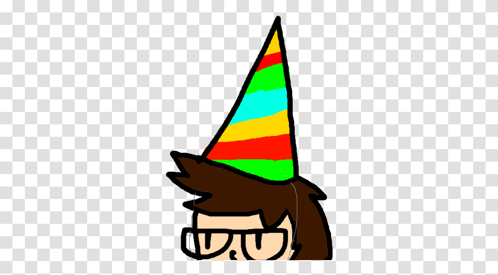 The Birthday Boy Dwight - Dead By Daylight Clip Art, Clothing, Apparel, Party Hat, Person Transparent Png