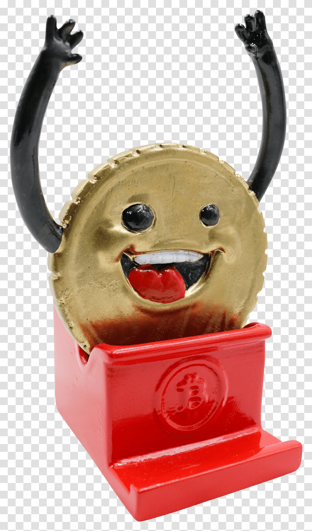 The Bitcoin Rollercoaster Guy Stuffed Toy, Pottery, Food, Fire Hydrant, Jar Transparent Png