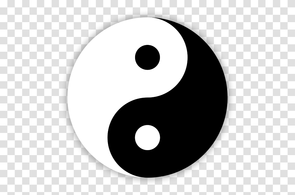 The Black And White Yin And Yang Symbol Yin And Yang Clip Art, Number, Alphabet, Disk Transparent Png