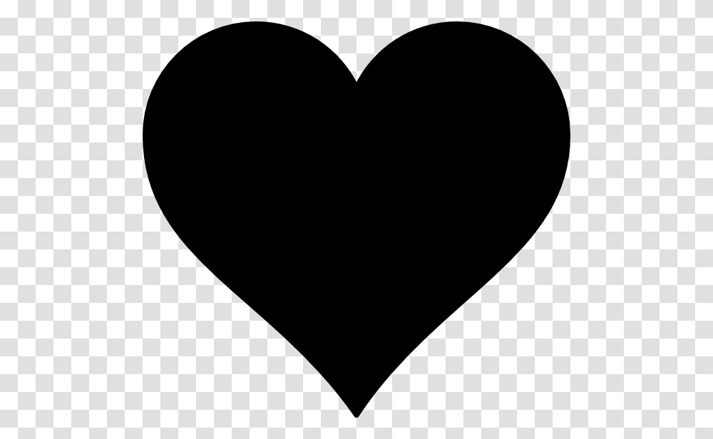 The Black Heart Clip Art, Pillow, Cushion, Silhouette Transparent Png