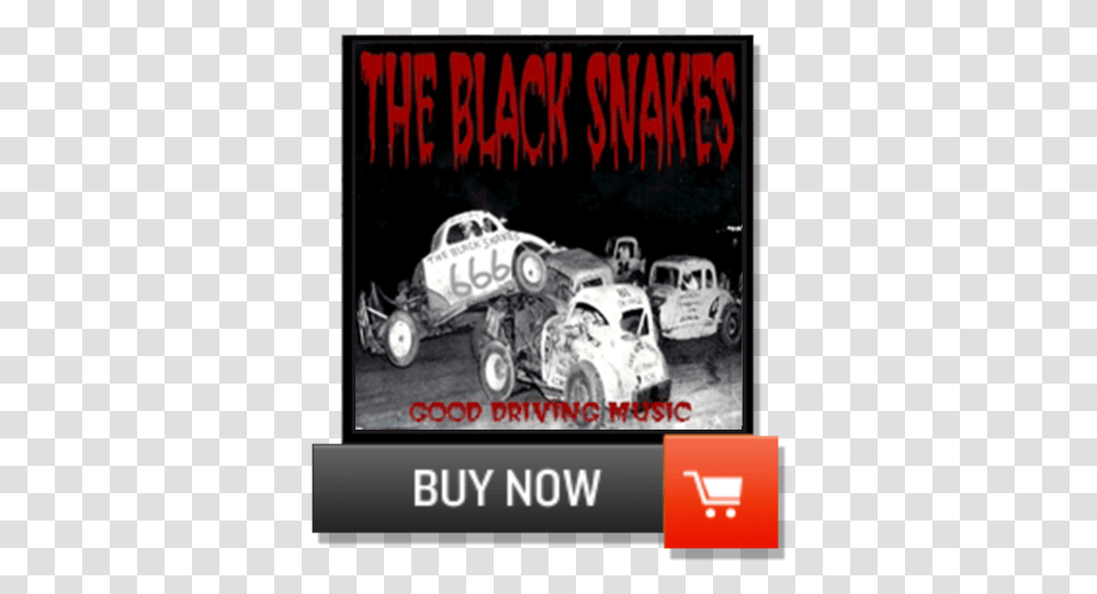 The Black Snakes Poster, Race Car, Sports Car, Vehicle, Transportation Transparent Png