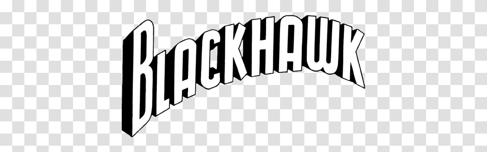 The Blackhawks Black Hawk Logo Us, Word, Text, Label, Alphabet Transparent Png