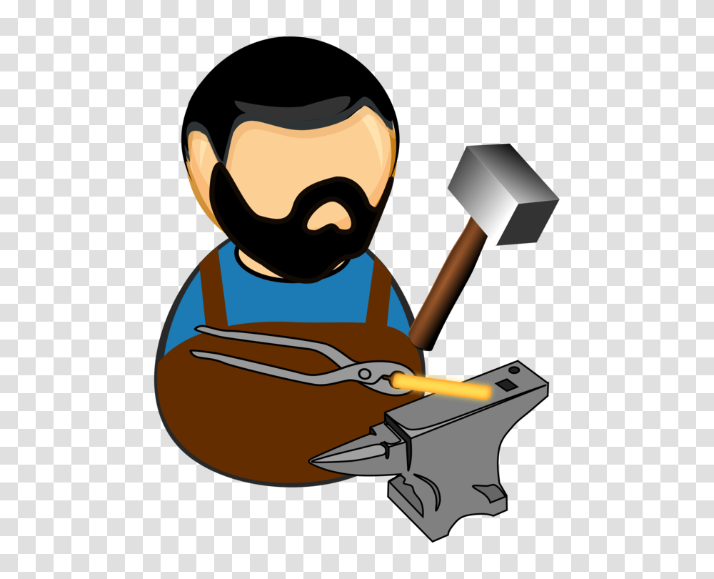 The Blacksmiths Shop Forge Anvil Metalworking, Tool, Hammer, Mallet Transparent Png