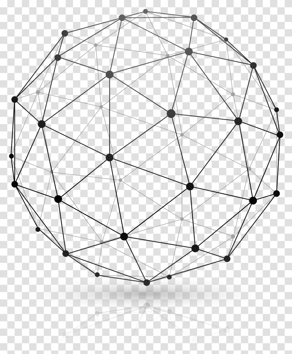The Blockchain Is A Decentralized Technology That It Wireframe Globe Vector, Architecture, Building, Sphere, Dome Transparent Png