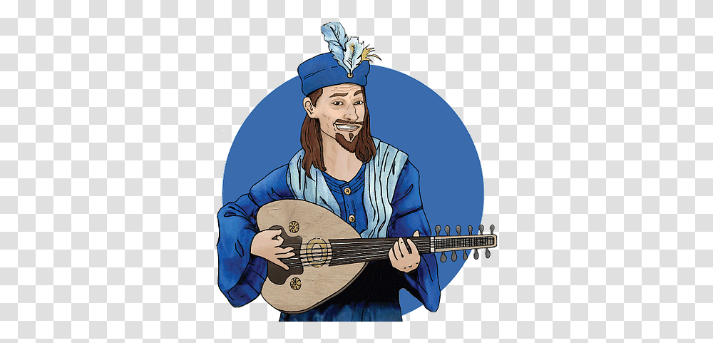 The Blue Bard Noble Cider Blueberry Cider With Honey Illustration, Guitar, Leisure Activities, Musical Instrument, Lute Transparent Png
