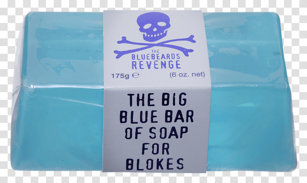The Bluebeards Revenge Big Blue Bar Of Soap 175g Bar Soap, Box, Cardboard, Carton Transparent Png