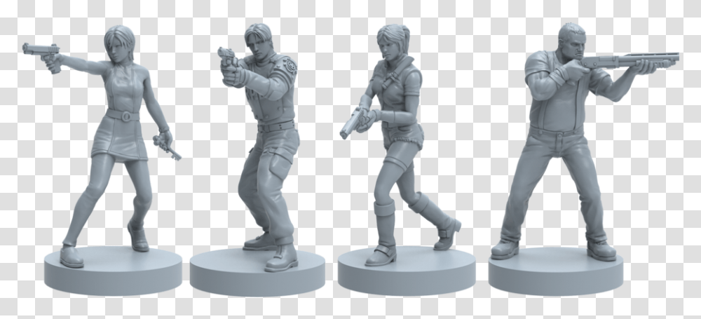 The Board Game Resident Evil 2 Board Game Figures, Person, Human, Figurine, Astronaut Transparent Png