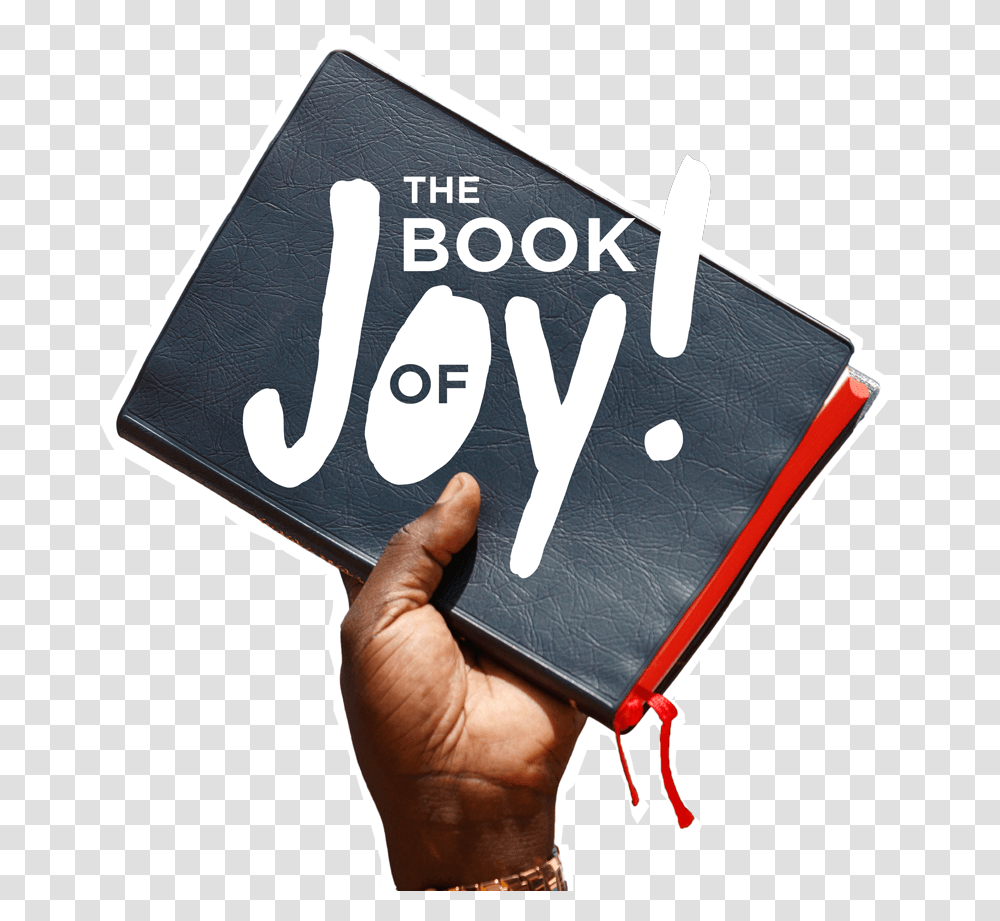 The Book Of Joy Sign, Label, Person, Passport Transparent Png