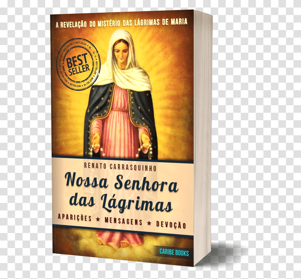 The Book Of Our Lady Tears Banner, Poster, Advertisement, Person, Worship Transparent Png