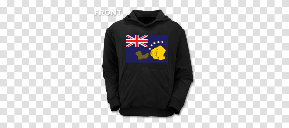 The Boot Australian Flag Hoodie Hoodie, Clothing, Apparel, Sweatshirt, Sweater Transparent Png