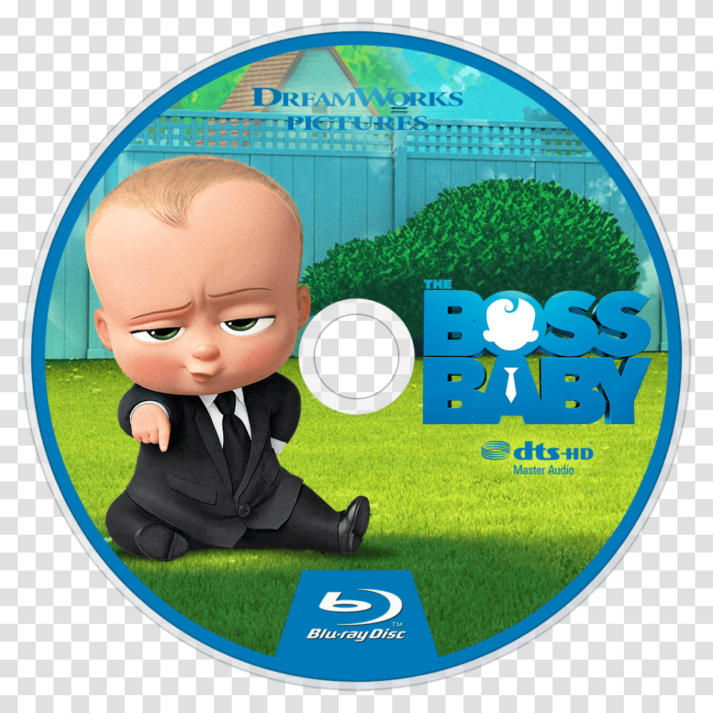 The Boss Baby Bluray Disc Image Blu Ray Disc, Disk, Dvd, Person, Human Transparent Png