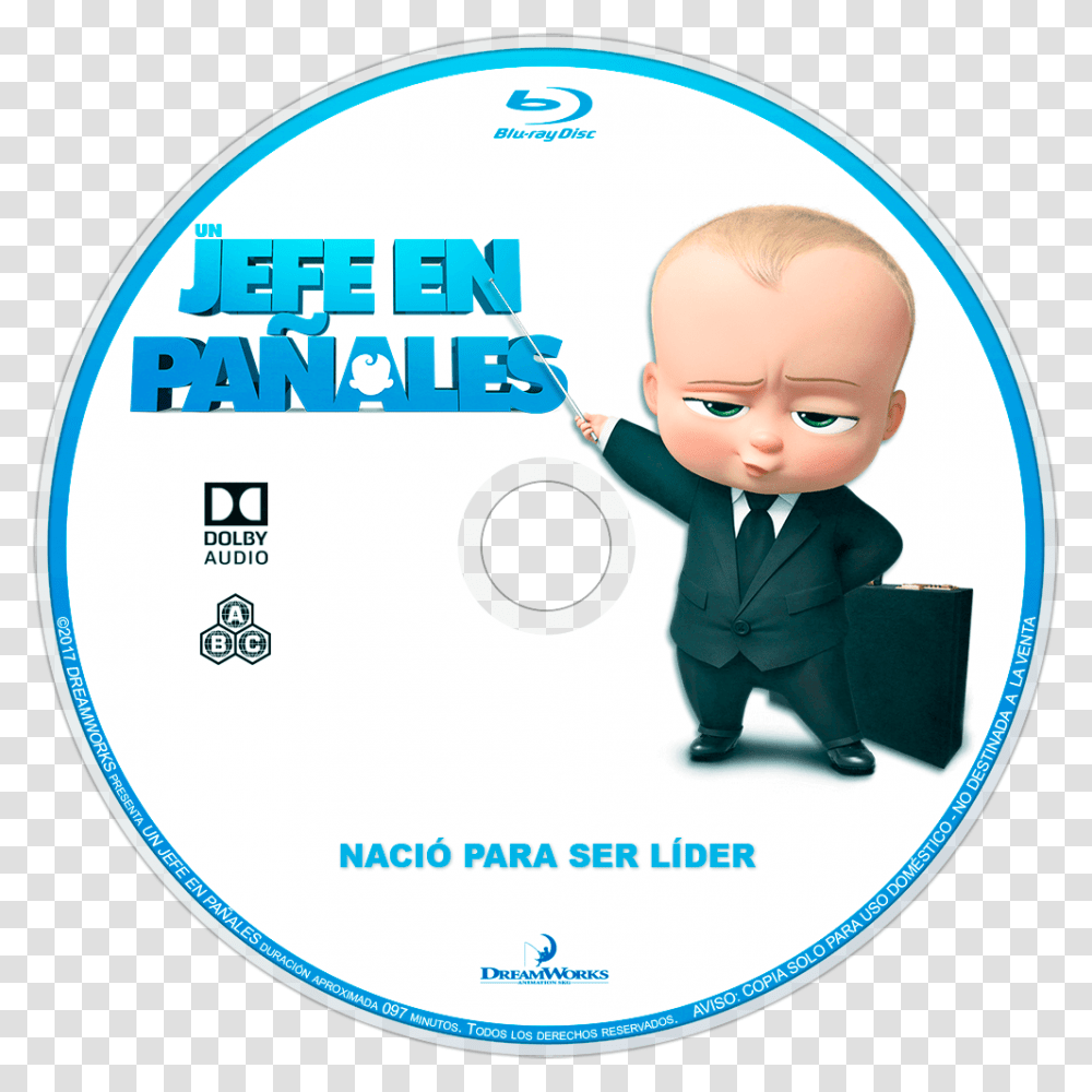 The Boss Baby Boss Baby No Background, Disk, Dvd, Person, Human Transparent Png