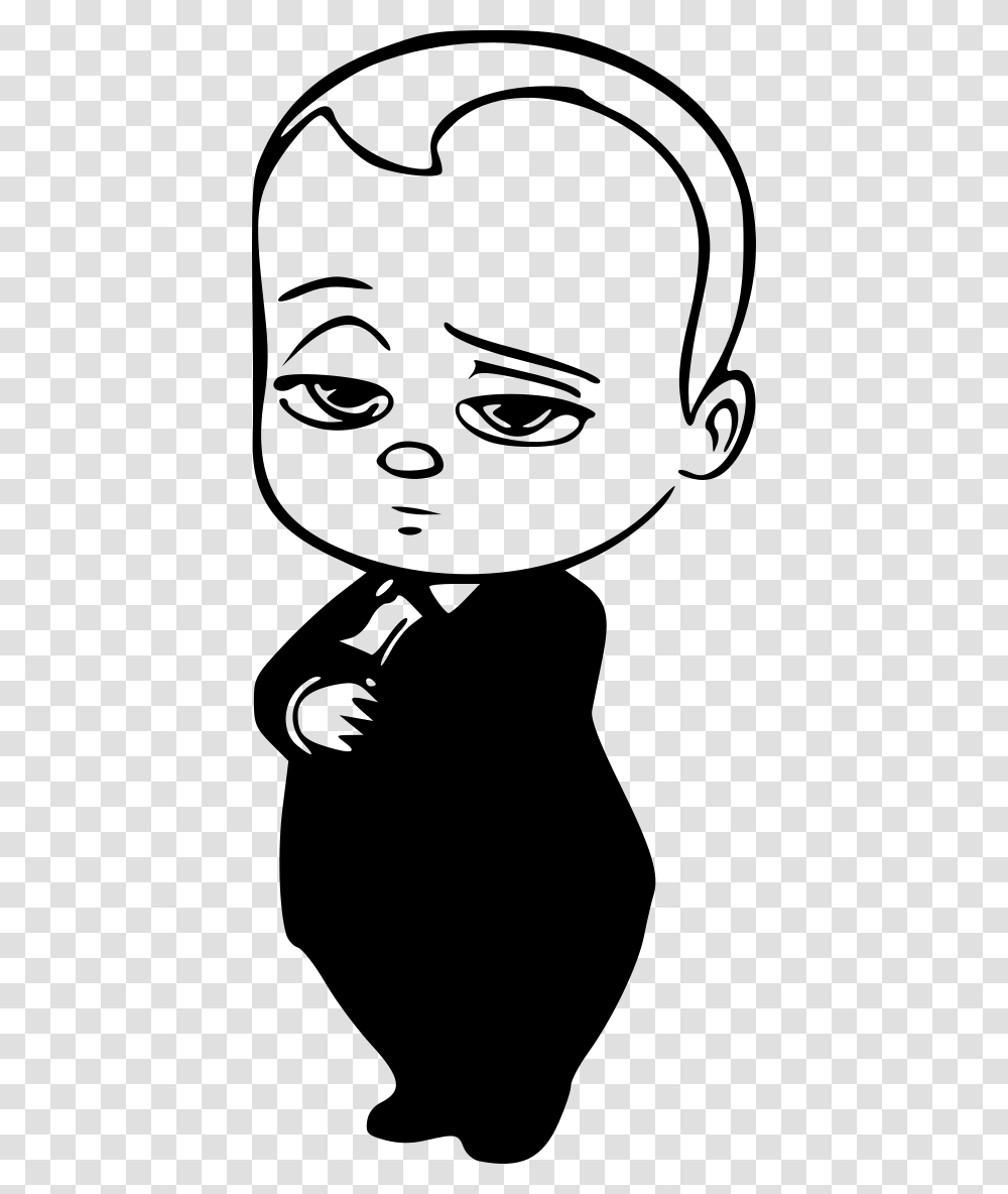 The Boss Baby Download Boss Baby Black, Gray, World Of Warcraft Transparent Png