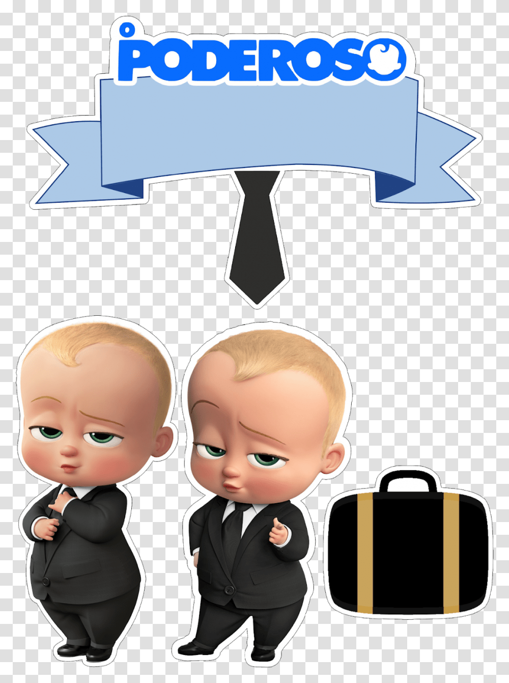 The Boss Baby, Person, Human, Lamp, Bag Transparent Png