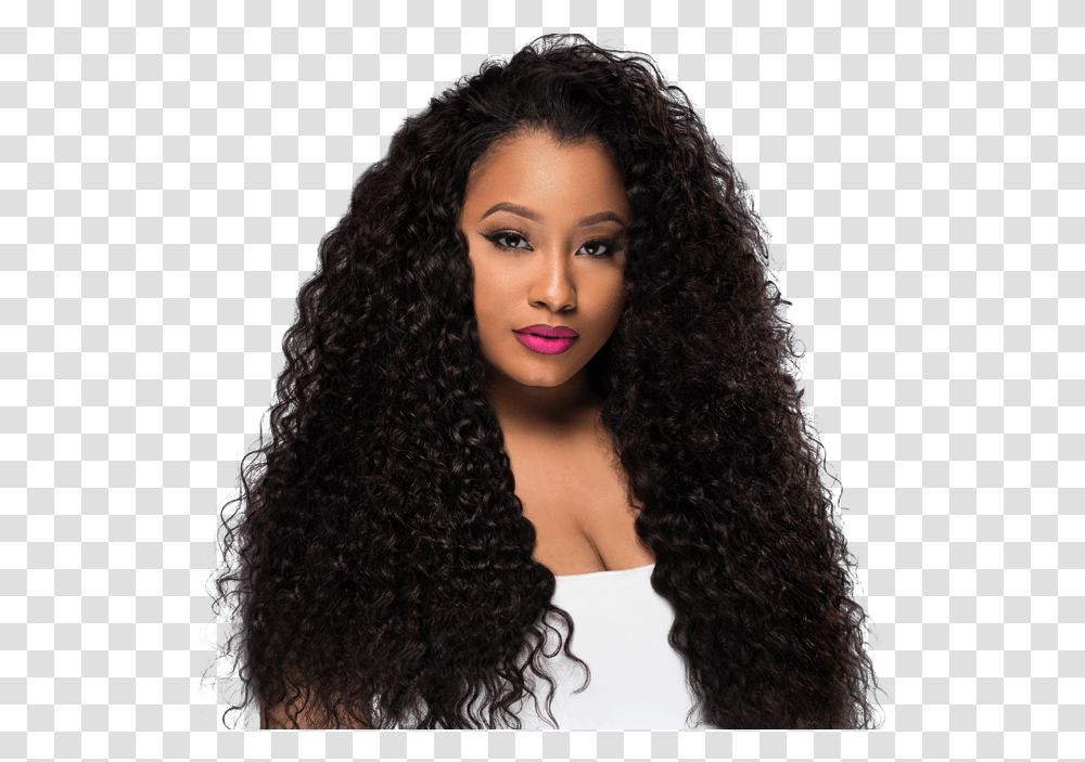 The Bougie Collection Black Hair Model, Wig, Person, Human Transparent Png