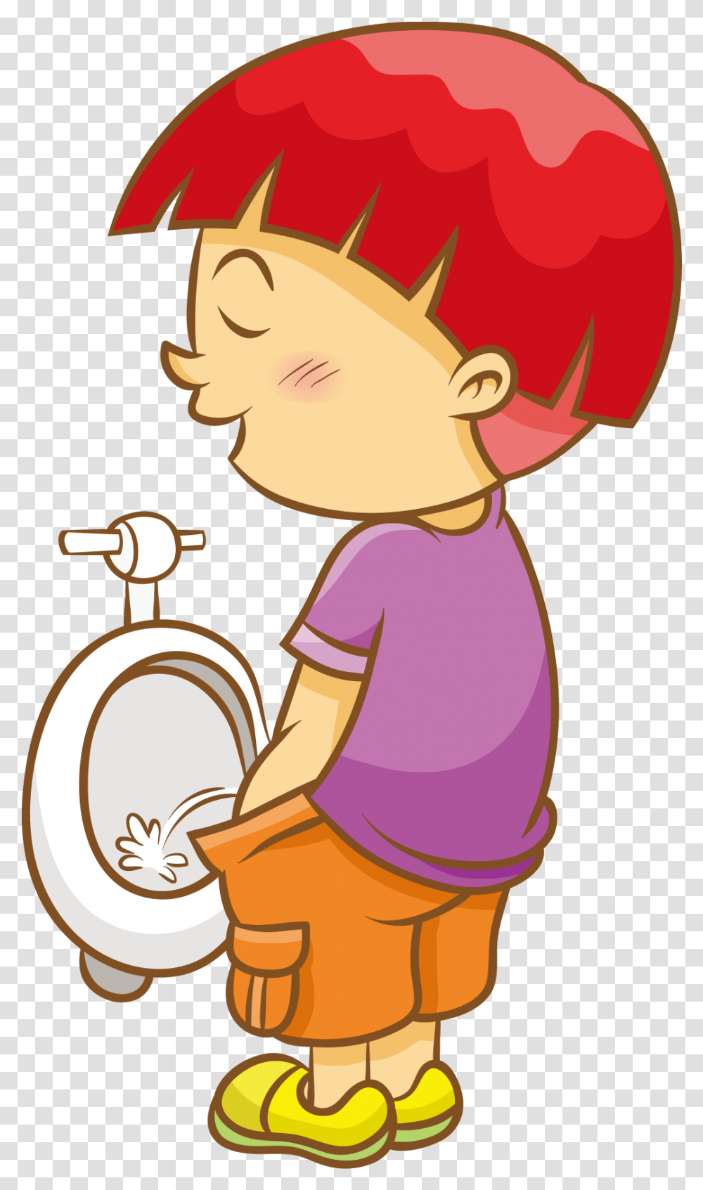 The Boy On The Toilet Toilet For Boy Clipart, Girl, Female Transparent Png
