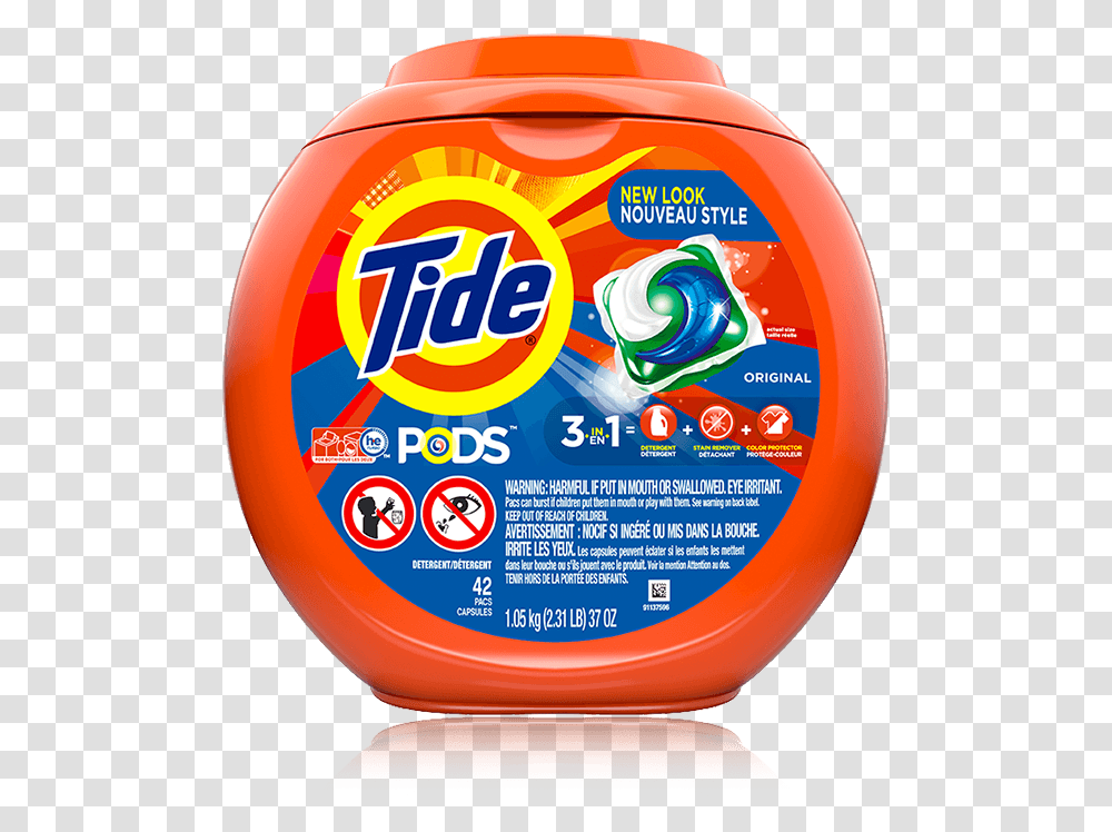 The Brand Has Marked Its Milestone By Re Engineering Tide Pods, Food, Bottle Transparent Png