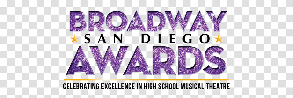 The Broadway San Diego Awards Broadway San Diego Language, Purple, Alphabet, Text, Label Transparent Png