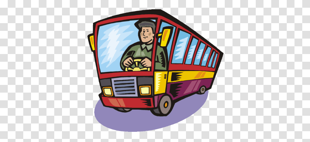The Bus Driver, Vehicle, Transportation, School Bus, Van Transparent Png