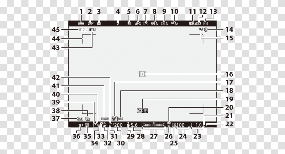 The Camera Display And Control Panel Language, Plan, Plot, Diagram, Person Transparent Png