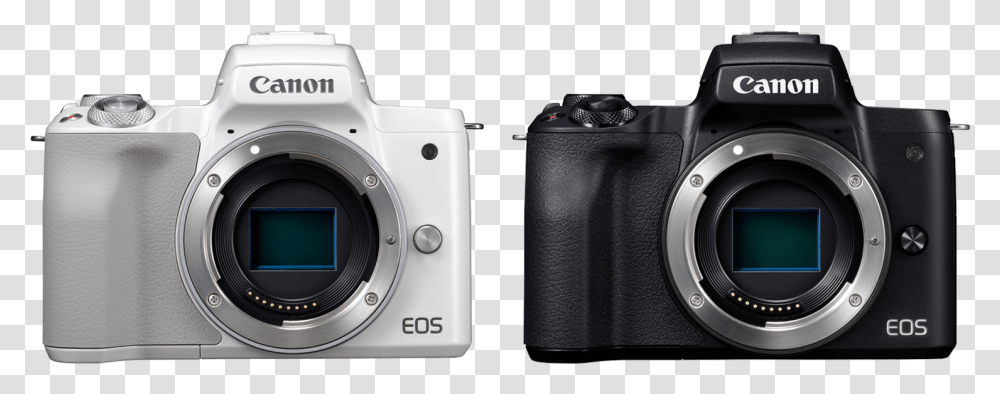 The Canon Eos M50 Canon Eos M50 Body White, Camera, Electronics, Digital Camera Transparent Png