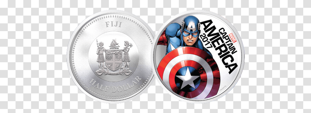 The Captain America Light Up Coin Shop The Dublin Mint Captain America, Money, Person, Human, Helmet Transparent Png