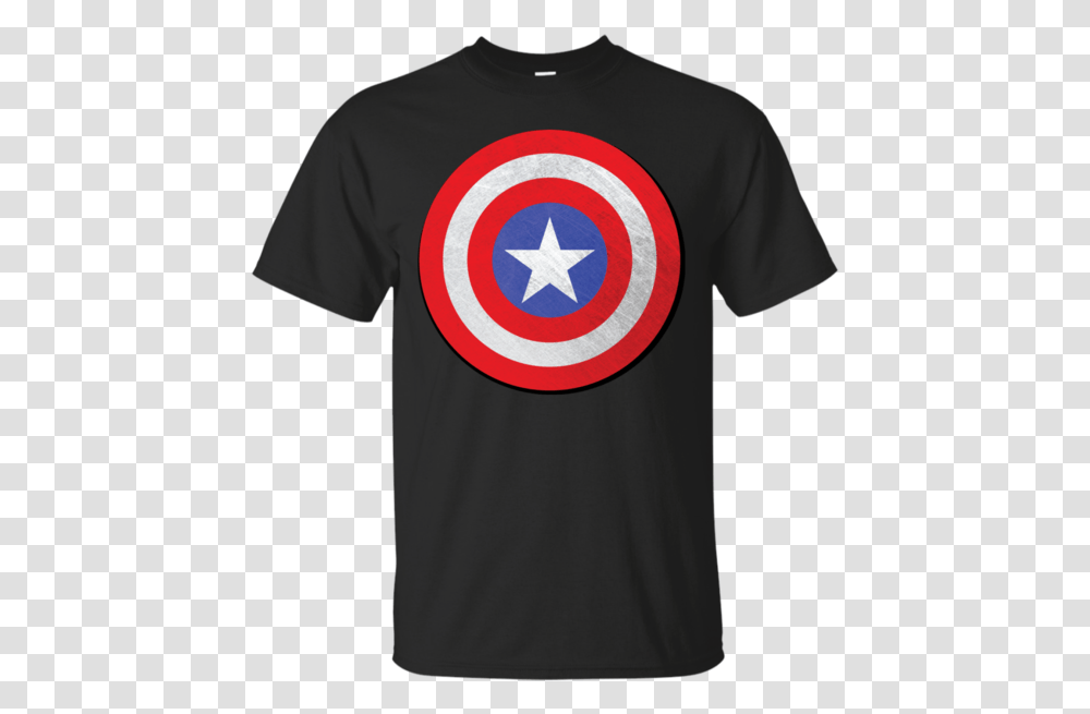 The Captain Captain America Shield T Shirt Amp Hoodie Captain Puerto Rico Shirt, Apparel, T-Shirt Transparent Png
