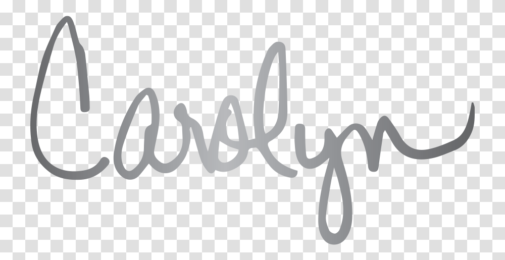 The Carolyn Calligraphy, Handwriting, Accessories, Accessory Transparent Png