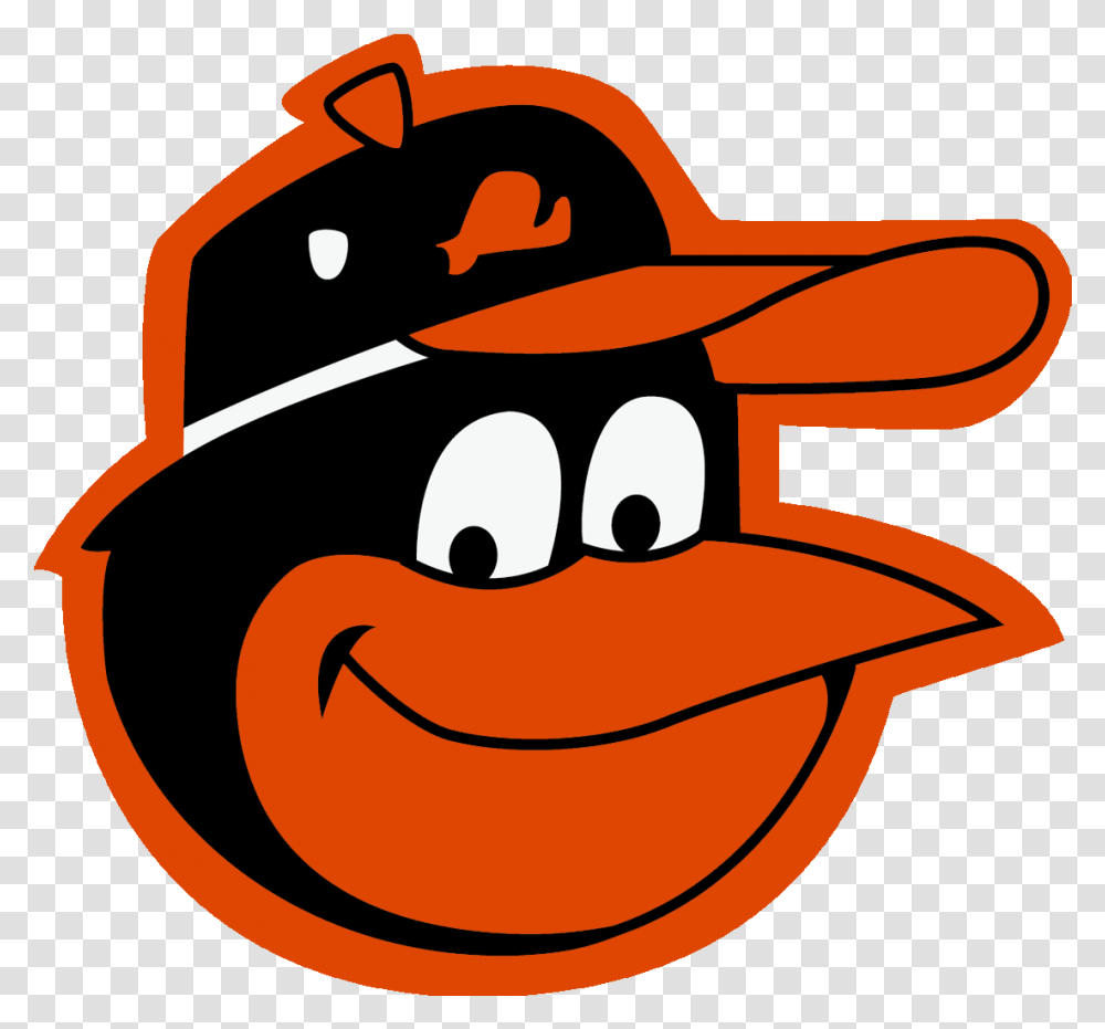 The Cartoon Bird Baltimore Orioles Logo, Label, Alphabet, Sticker Transparent Png