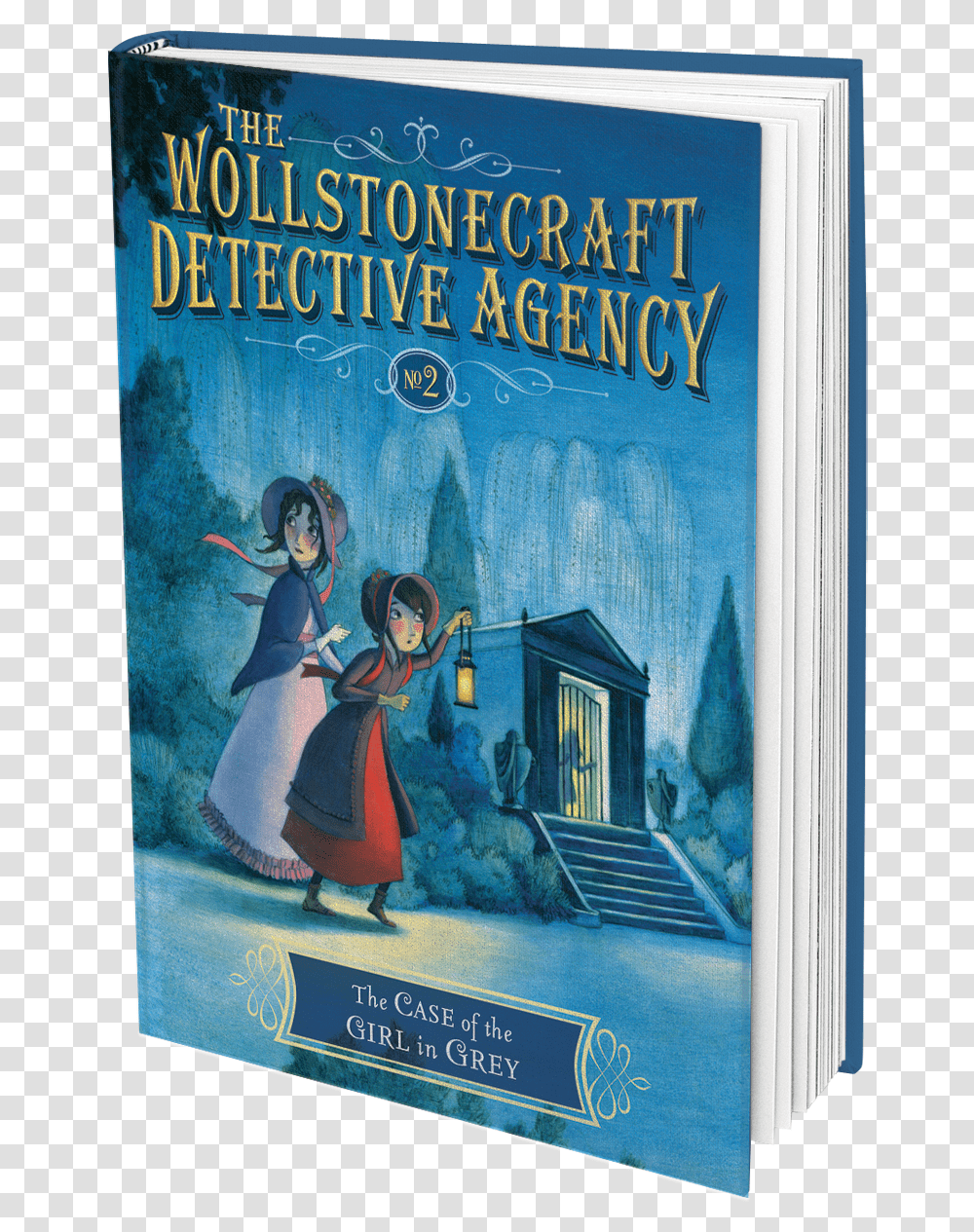 The Case Of The Girl In Grey Wollstonecraft Detective Agency, Poster, Advertisement, Novel, Book Transparent Png