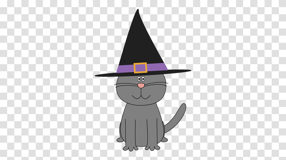 The Cat In Hat Clip Art Clipartsco Cute Halloween Cat Clipart, Clothing, Apparel, Pet, Mammal Transparent Png