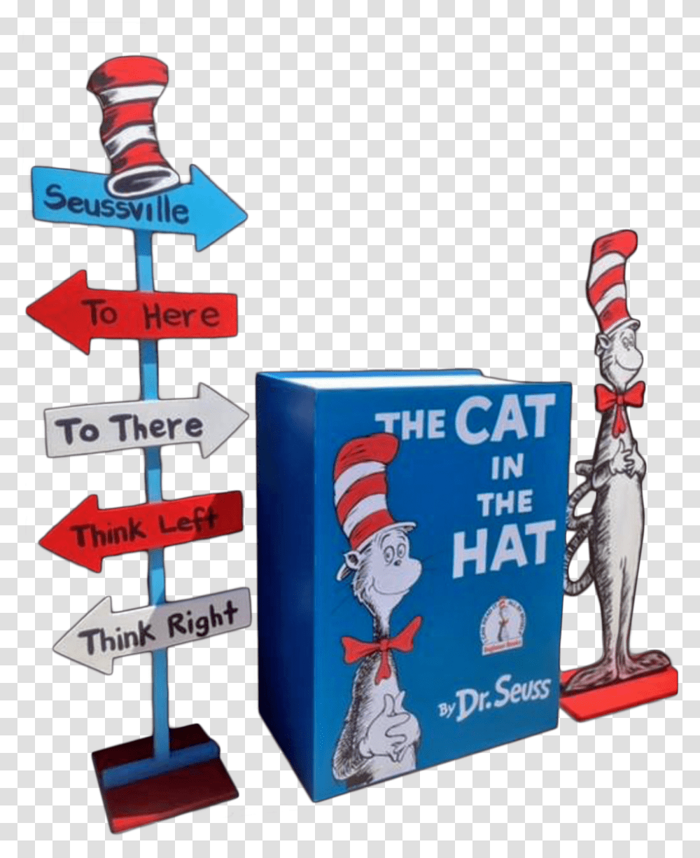 The Cat In The Hat Package Dr Seuss The Cat In The Hat First Edition, Beverage, Drink Transparent Png