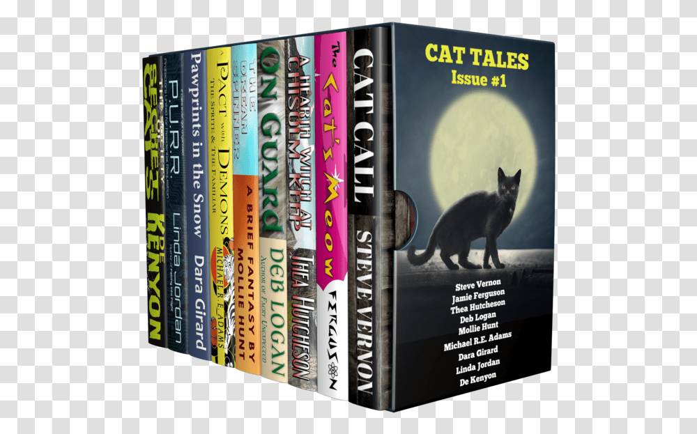 The Cat Tales Bundle Black Cat, Book, Pet, Mammal, Animal Transparent Png