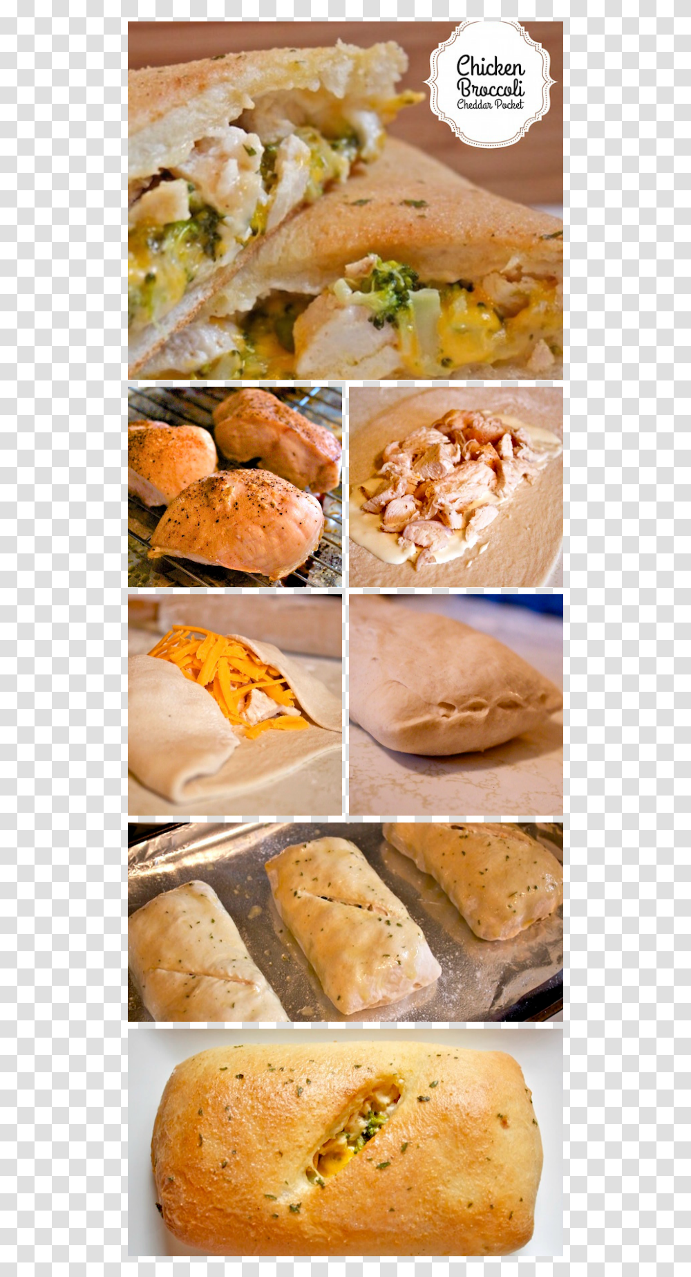 The Chicken Broccoli Cheddar Pocket Is A Homemade Hot Empanada, Bread, Food, Burger, Sweets Transparent Png