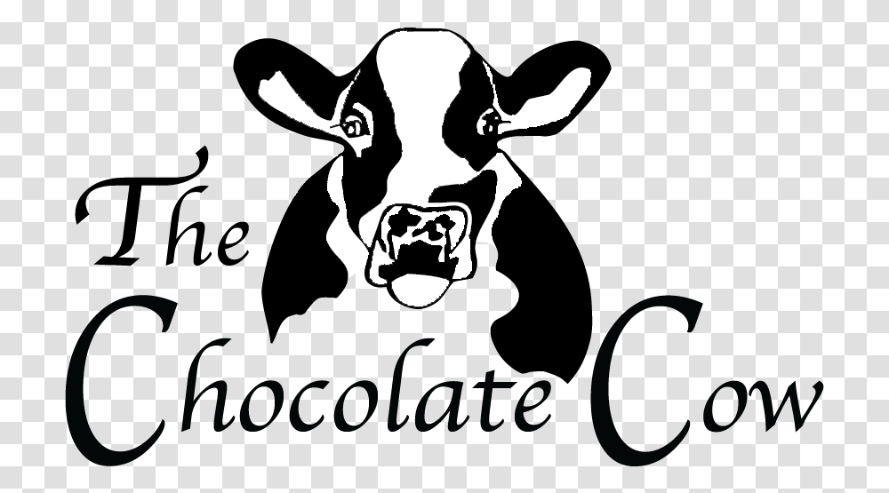 The Chocolate Cow Begin, Cattle, Mammal, Animal, Stencil Transparent Png