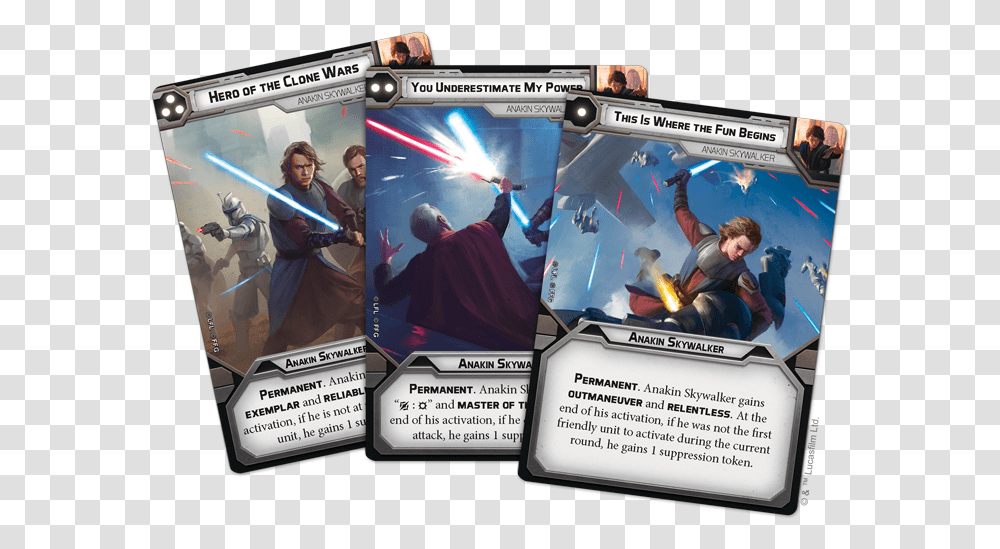 The Chosen One Star Wars Legion Anakin Cards, Person, Overwatch, People, Video Gaming Transparent Png
