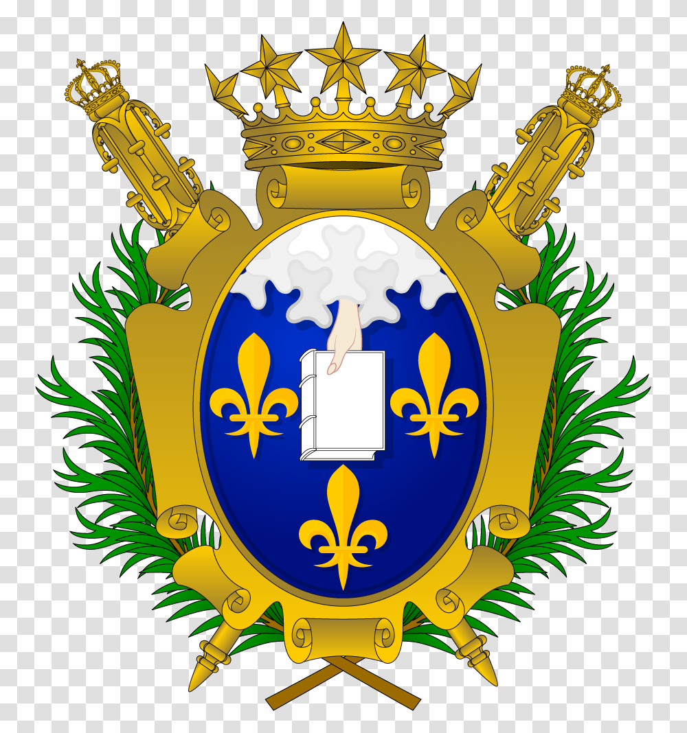 The Church Of Saint Loup De Naud Church Circa Century, Emblem, Logo, Trademark Transparent Png