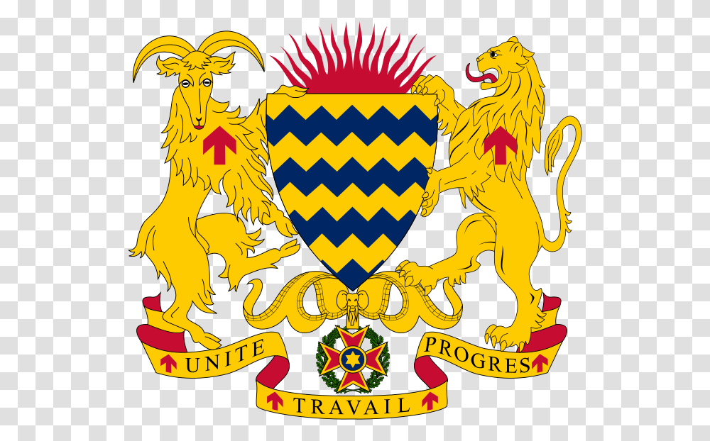 The Coat Of Arms Of Chad Chad Government, Logo, Trademark, Emblem Transparent Png
