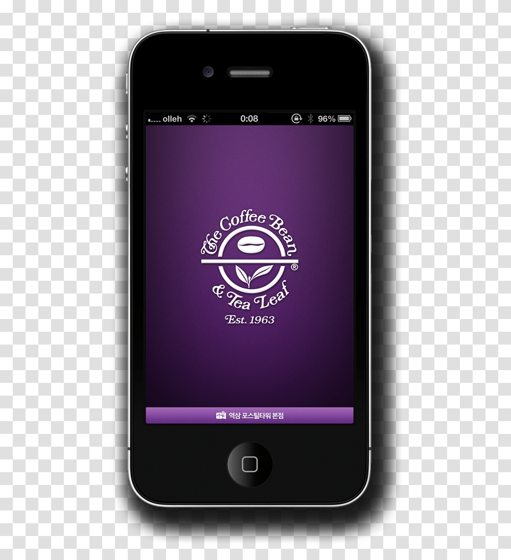 The Coffee Bean & Tea Leaf' Iphone App Concept Design Iphone, Mobile Phone, Electronics Transparent Png
