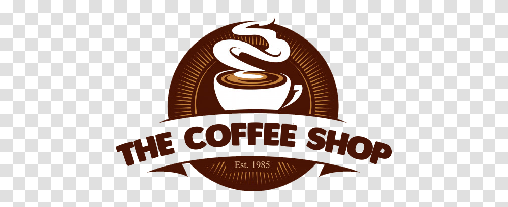 The Coffee Shop Illustration, Label, Outdoors, Land Transparent Png