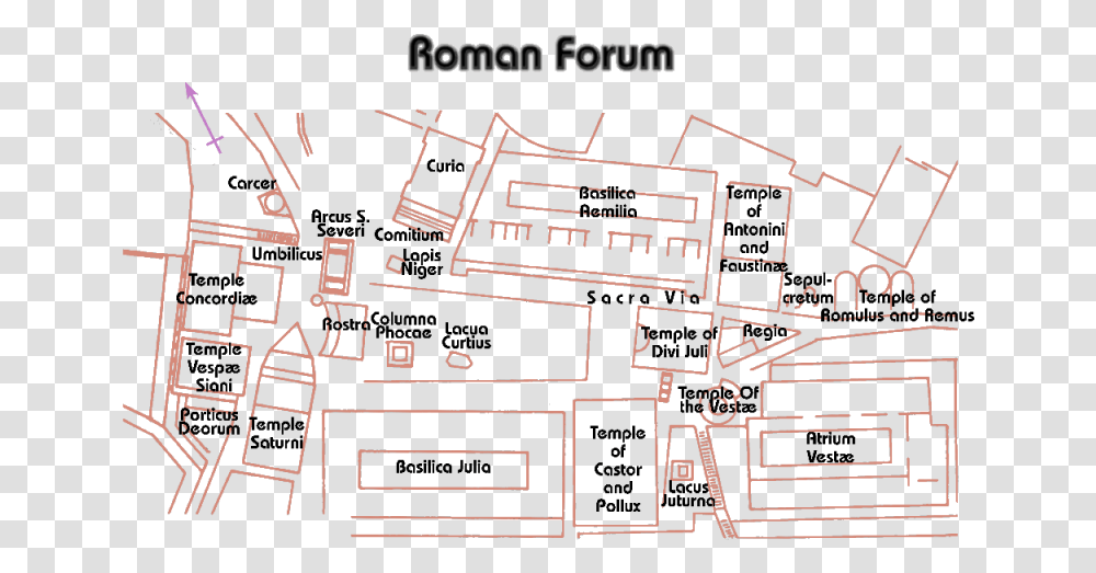 The Colosseum Rome, Plan, Plot, Diagram Transparent Png