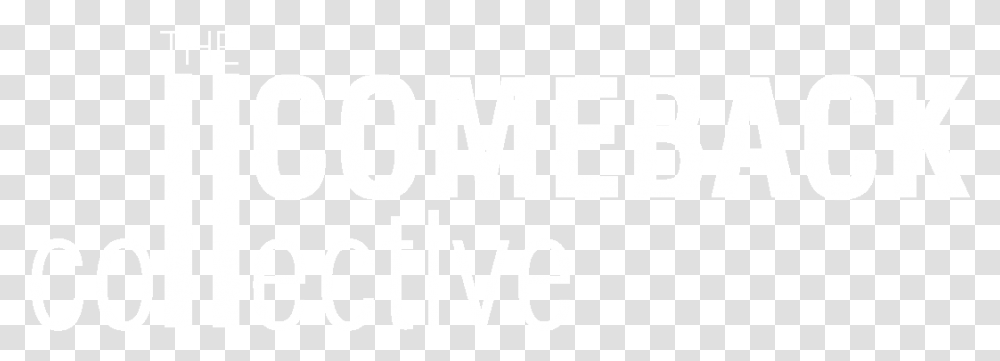 The Comeback Collective Black And White, Word, Alphabet, Face Transparent Png