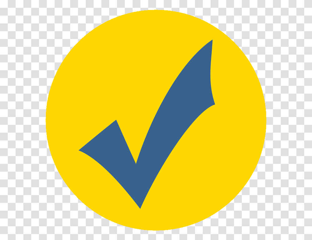 The Commtrex Verified Icon Shown With A Bright Yellow Icon Eraser, Logo, Trademark Transparent Png