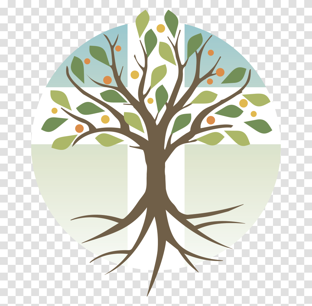 The Community Of Tree Life Circle, Plant, Root, Painting, Art Transparent Png