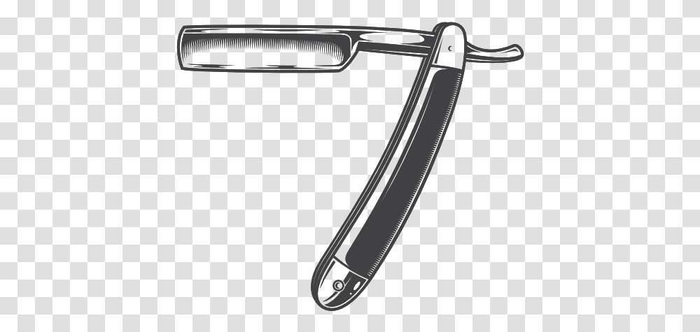 The Company Barbershop Barber Razor Illustration, Weapon, Weaponry, Blade Transparent Png