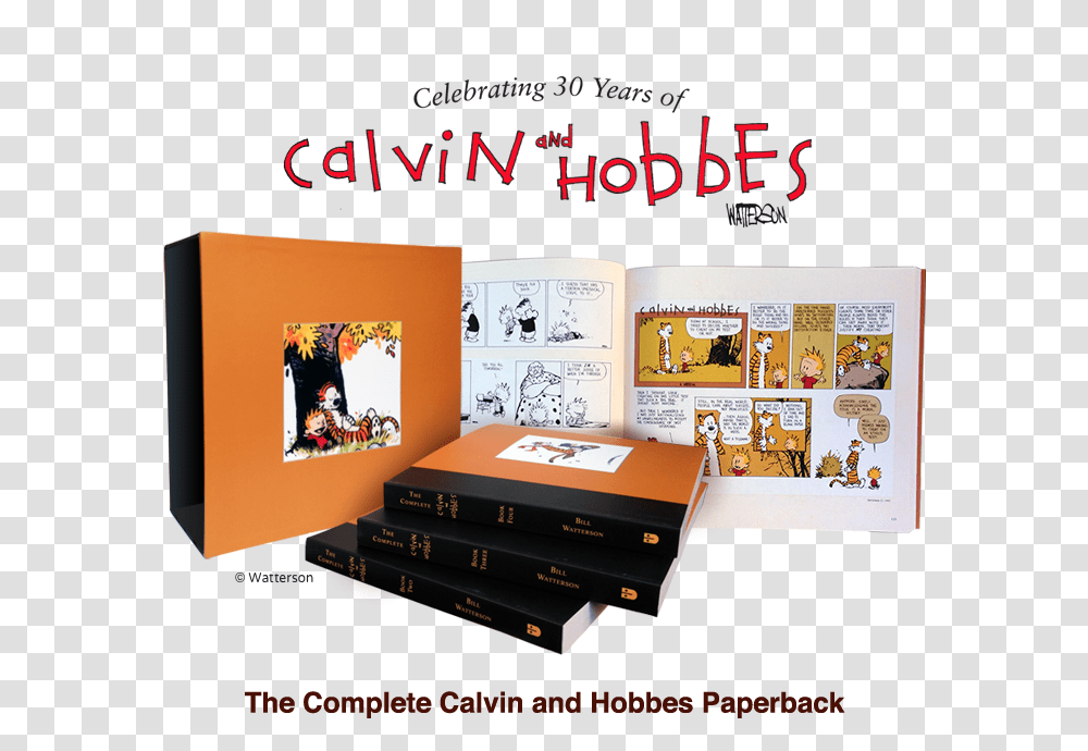 The Complete Calvin And Hobbes Complete Calvin And Hobbes Bill Watterson, Poster, Advertisement, Flyer, Paper Transparent Png