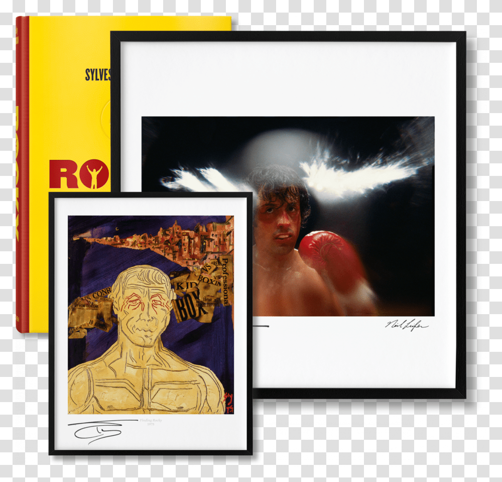 The Complete Films Art Edition No Sylvester Stallone Signed, Person, Collage, Poster, Advertisement Transparent Png