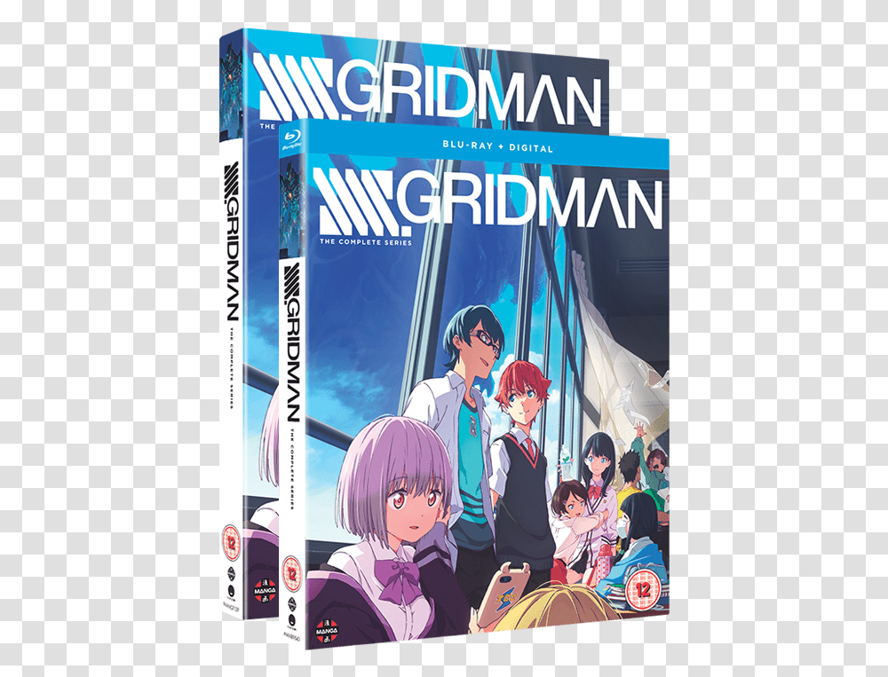 The Complete Series Ssss Gridman The Complete Series Blu Ray Dvd, Manga, Comics, Book, Person Transparent Png