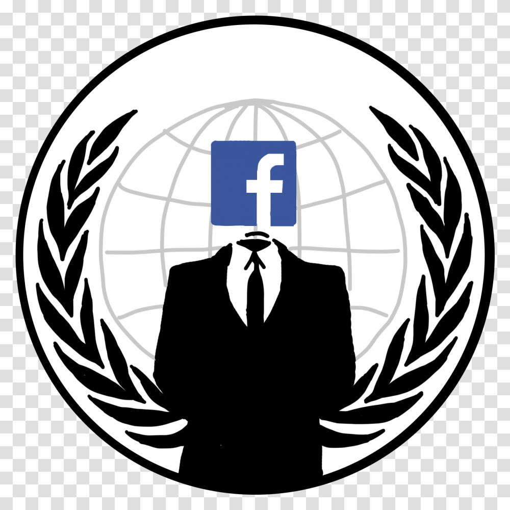 The Conflict Of Social Media Anonymous Logo, Symbol, Trademark, Emblem, Soccer Ball Transparent Png